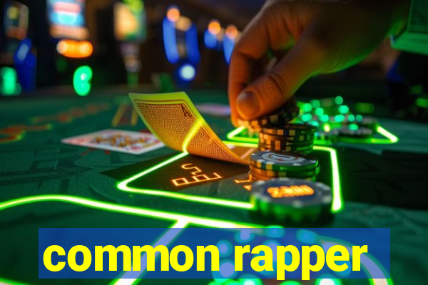 common rapper