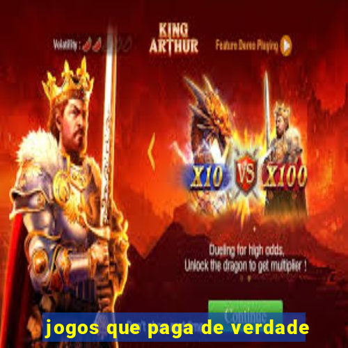 jogos que paga de verdade