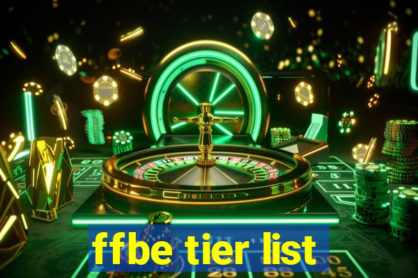 ffbe tier list