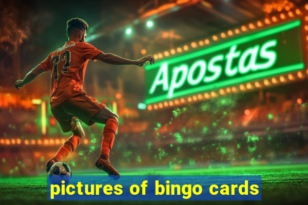 pictures of bingo cards