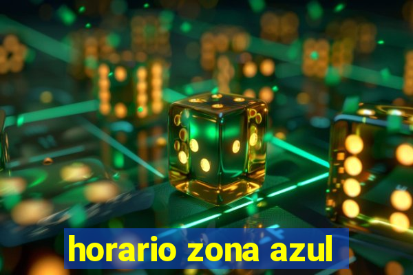 horario zona azul