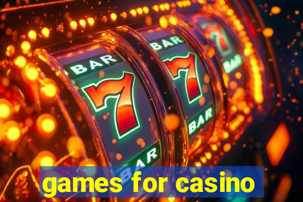 games for casino