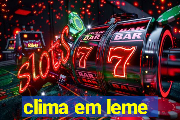 clima em leme