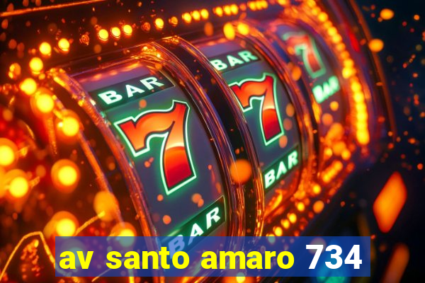 av santo amaro 734