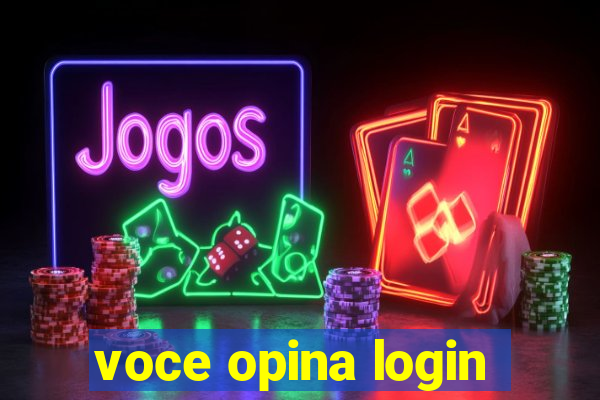 voce opina login