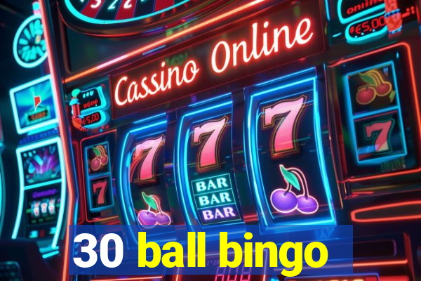 30 ball bingo