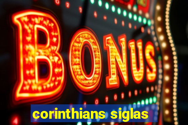 corinthians siglas