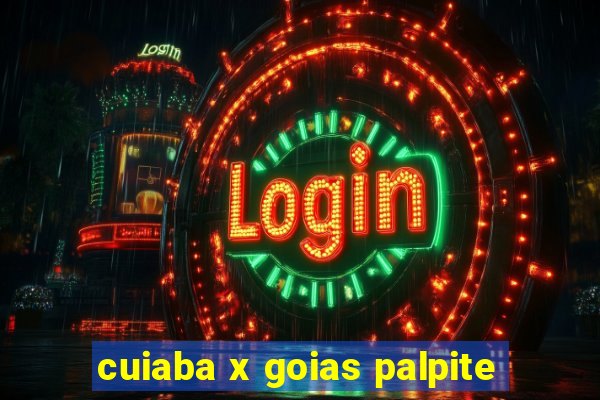 cuiaba x goias palpite