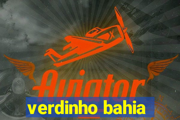 verdinho bahia