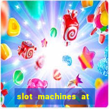 slot machines at mgm springfield