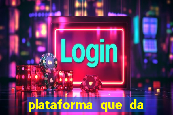 plataforma que da para depositar 1 real