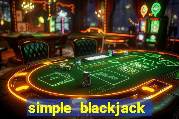 simple blackjack java code