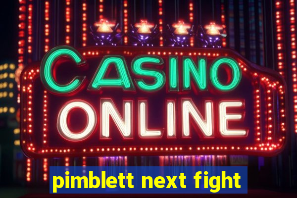 pimblett next fight