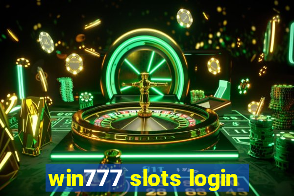 win777 slots login