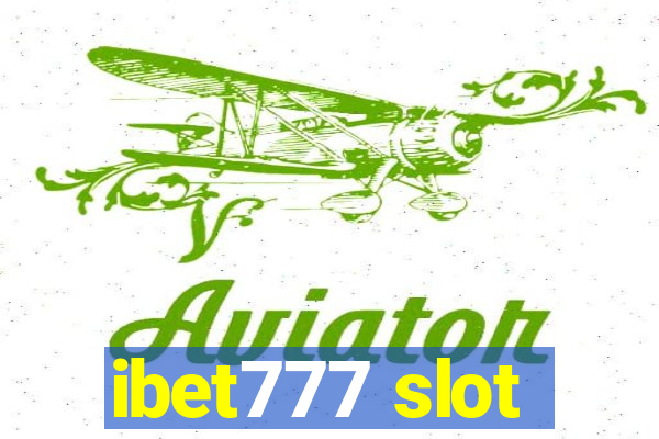 ibet777 slot