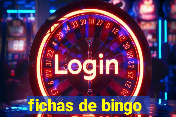 fichas de bingo