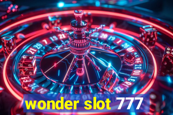 wonder slot 777