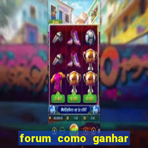 forum como ganhar na loteria