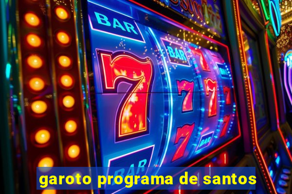 garoto programa de santos