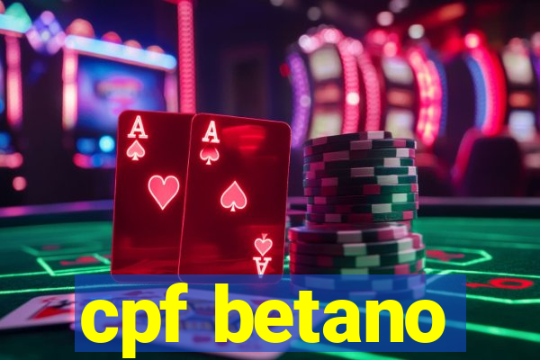 cpf betano