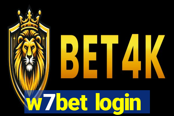 w7bet login