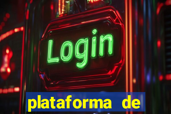 plataforma de apostas cassino