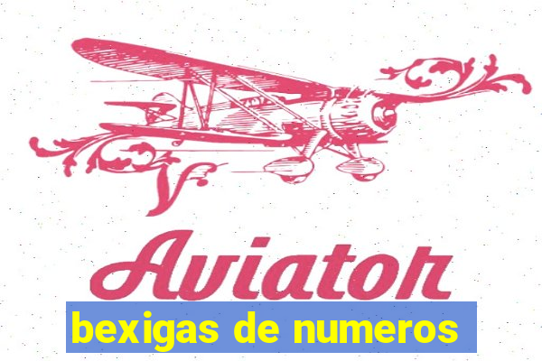 bexigas de numeros