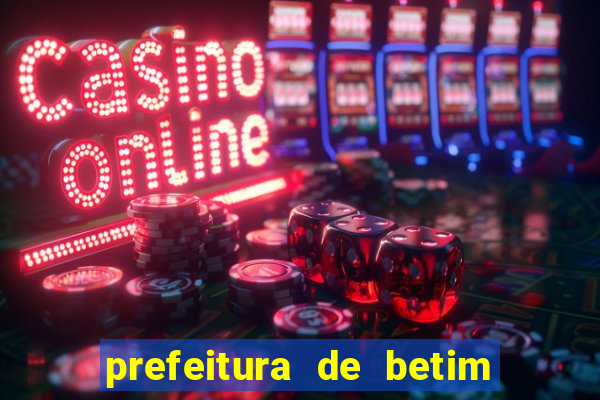 prefeitura de betim - contracheque online