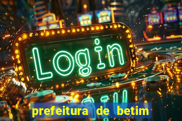 prefeitura de betim - contracheque online