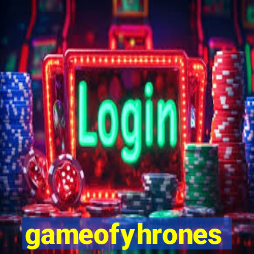 gameofyhrones