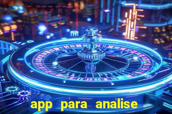 app para analise de jogos de futebol