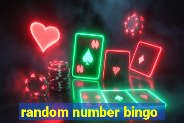 random number bingo