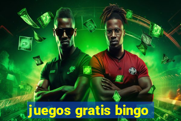 juegos gratis bingo