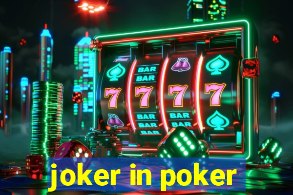 joker in poker