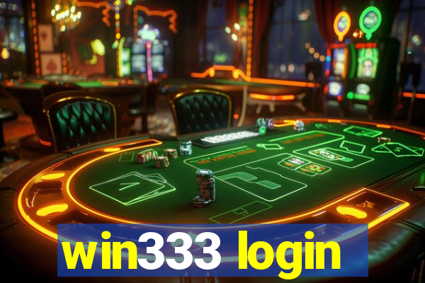 win333 login