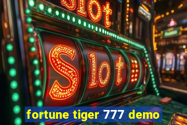 fortune tiger 777 demo