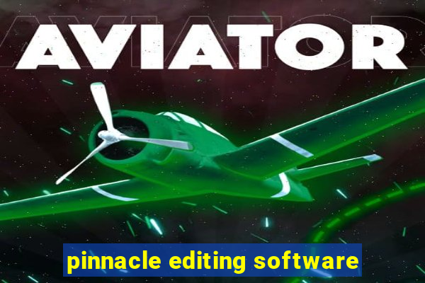 pinnacle editing software