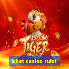 1xbet casino rulet