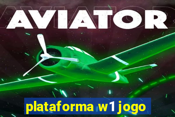 plataforma w1 jogo