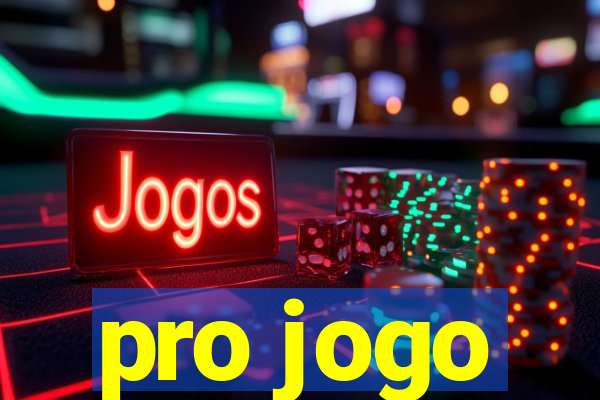 pro jogo