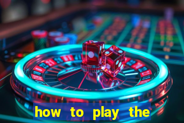 how to play the buffalo slot machine