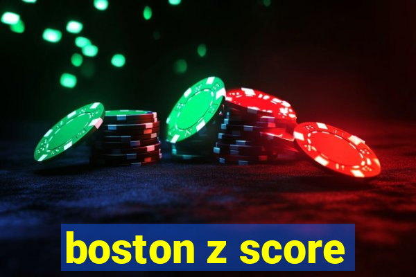 boston z score