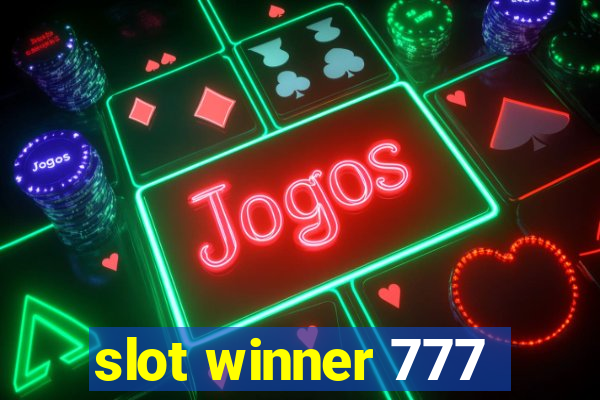 slot winner 777