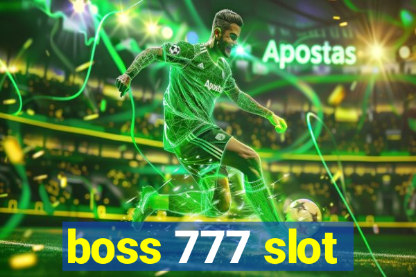 boss 777 slot