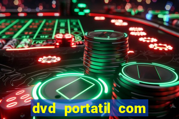 dvd portatil com tv digital