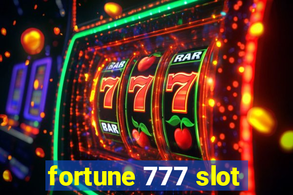 fortune 777 slot