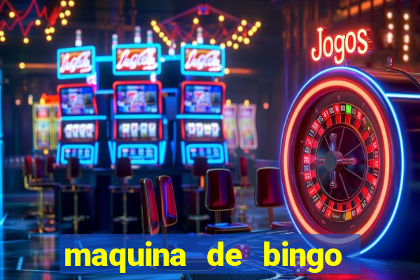 maquina de bingo show ball