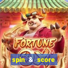 spin & score megaways slot