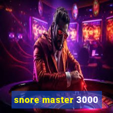 snore master 3000