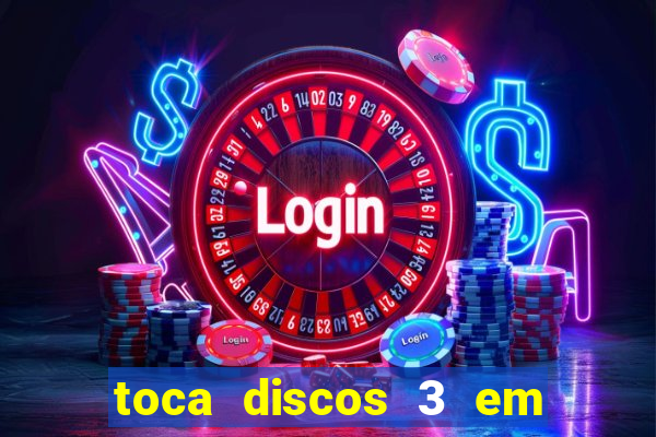 toca discos 3 em 1 antigo